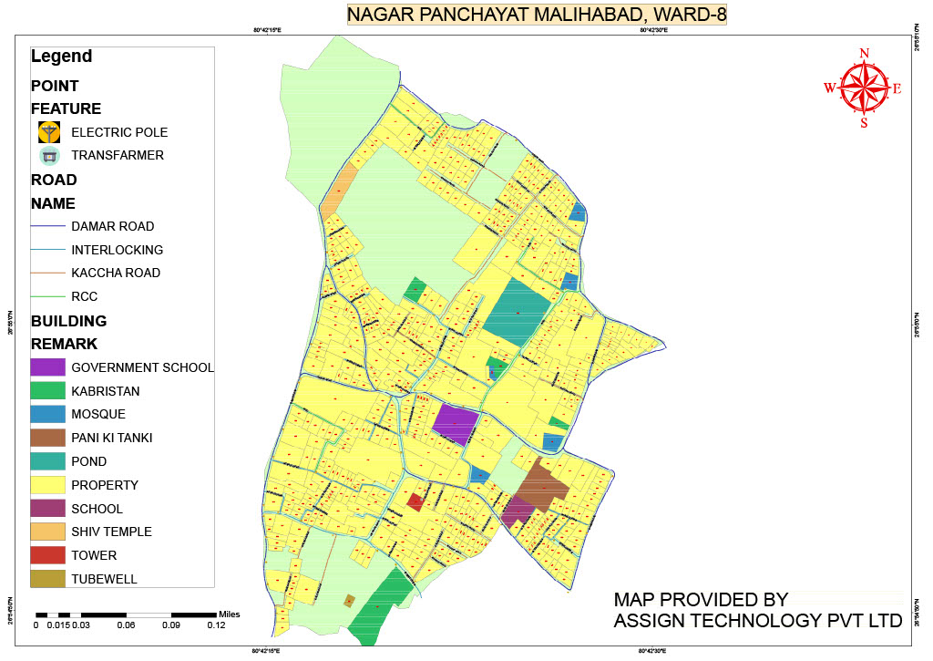 Map of Ward 1